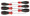 Wiha 53096 - SoftFinish Extra Heavy Duty Slotted and Phillips Screwdriver 6 Pc Set