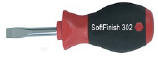Wiha 30239 - SoftFinish Stubby Slotted Screwdriver 4.0x25mm