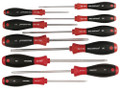 Wiha 30290 - SoftFinish Slotted, Phillips and Square Screwdriver 10 Pc Set