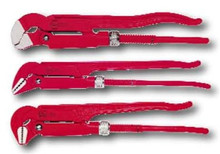 Wiha 32995 - Pipe Wrenches 12" 3 Pc Set