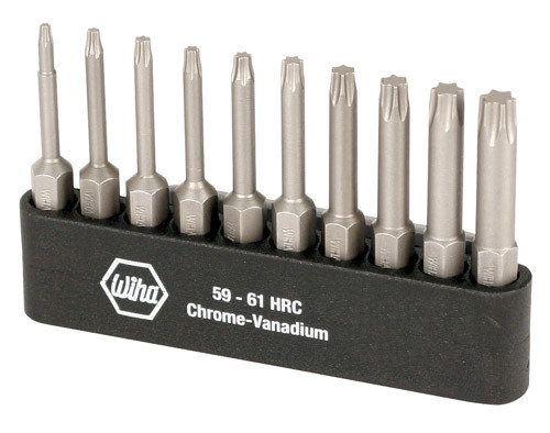 2 Pack Wiha 73310 T6 x 25mm Torx Align Insert Bit