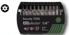 Wiha 79447 - XSelector Bit Set With Tamper Resistant Torx Bits