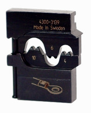 Wiha 43139 - PortaCrimp Die Set For Non-Insulated Terminals, Lugs & Splices 8/10/12 AWG