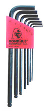 Bondhus 10992 - Set of 7 Ball End Hex L-keys 1.5-6mm