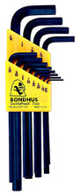 Bondhus 12136 - Set of 12 Hex L-keys .050-5/16 - Long