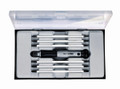 Felo 50723 - 7 pc Slotted, Phillips, & Pozidriv Reversible Precision Blade Set