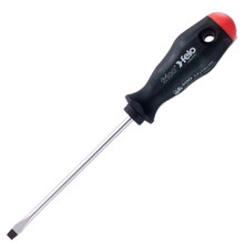 Felo 51843 - 1/4" x 8" Slotted Screwdriver - 2 Component Handle