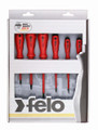 Felo 50176 - 6 pc Slotted & Phillips Insulated Screwdriver Set - 2 Component Handle