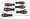 Felo 53521 - 6 pc Slotted & Phillips Screwdriver Set - 2 Component Handle