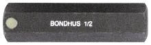 Bondhus 33616 - 1/2" Hex bit x 6"