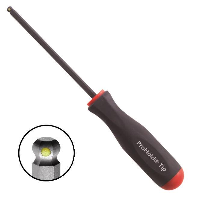 Metric Ball Driver Set With /"ProHold/" Button Technology
