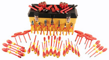 Wiha 32876 - 66 Pc Insulated Pliers/ Cutters/ Drivers Tool Set