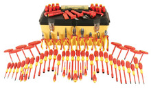 Wiha 32877 - 80 Pc Maximus Insulated Pliers/ Cutters/ Sockets/ Drivers Tool Set