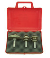 Southeast Tool Door Set includes 3 of the most commonly used router bits for building raised panel doors