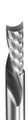 Vortex Series 5700 - Single Edge "0" Flute Downcut Spiral - Vortex 5709
