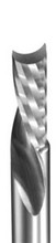 Vortex Series 5700 - Single Edge "0" Flute Downcut Spiral - Vortex 5725H
