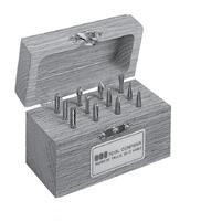 Solid Carbide Single Cut Miniature Bur Set Number 7 SGS BUR-7