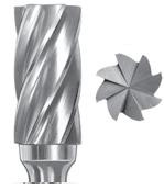 Carbide Bur Nonferrous Cut Cylinder Shape with End Cut SGS SB-1NF