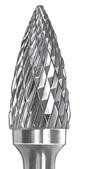 G2000 Carbide Bur Double Cut Tree Shape with Pointed End SGS SG-5G