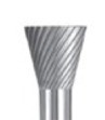 Carbide Bur Single Cut Inverted Cone Shape SGS SN-4