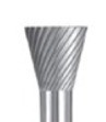 Carbide Bur Single Cut Inverted Cone Shape SGS SN-41