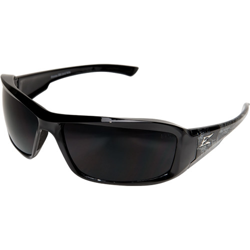 Safety Glasses, Brazeau Black Skull Style With Smoke Lens