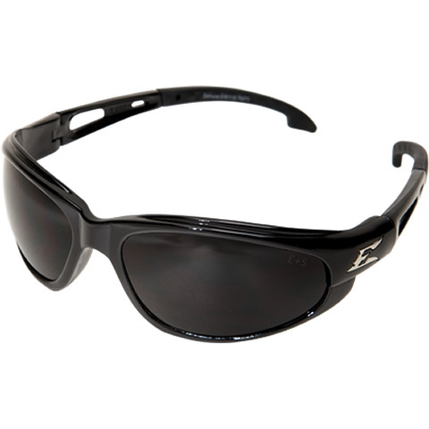 Black with Clear Lens Edge Eyewear SW111 Dakura Safety Glasses 