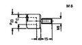 Quick Change Drill Adapter for Nottmeyer Boring Machines, RH Thread