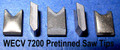 Carbide Processors WEC V Pretinned Carbide Saw Tips