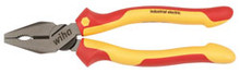 Wiha 32930 - 8" Insulated Combination Linemans Pliers With Brushed Finish