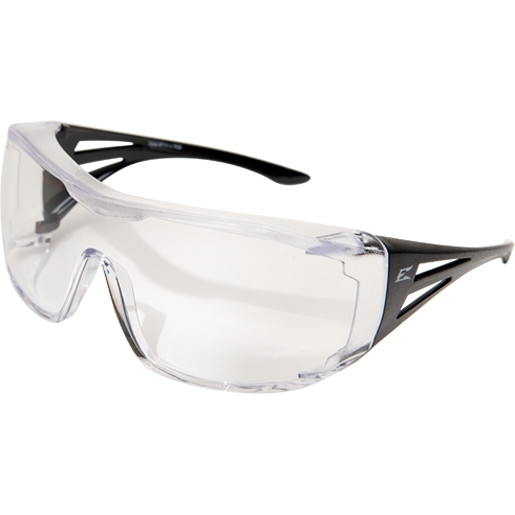Safety Glasses Ossa Style Fits Over Eyeglasses Edge Eyewear Xf L