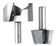 Solid Surface Repair Router Bit Set - Southeast Tool SE2991 Creates a beveled hole and matching plug.