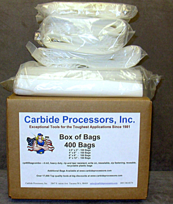 Plastic Large Ziplock Bags 6 x 9