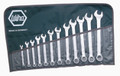 Wiha 40095 10pc Combination Wrench Set, 7/16 to 1"