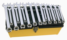 Wiha 40098 18pc Metric Combination Wrench Set, 7-24mm