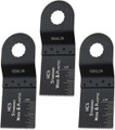 Oshlun MMR-0303 1-1/3-Inch Standard HCS Oscillating Tool Blade for Rockwell SoniCrafter (3-Pack)