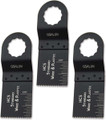 Oshlun MMS-0303 1-1/3-Inch Standard HCS Oscillating Tool Blade for Fein SuperCut (3-Pack)