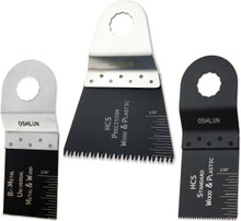 Oshlun MMR-9903 Oscillating Tool Blade Combo for Rockwell SoniCrafter (3-Pack)