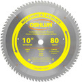 Oshlun SBL-100080 10-Inch 80 Tooth HI-ATB Saw Blade with 5/8-Inch Arbor for Melamine and Laminates