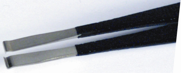 ESD Tweezers, Holds 0.8 to 2mm Diameter, Wiha 44511