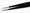 ESD Tweezers, Narrow Rounded Tip Serrated w-Guide - Wiha 44518