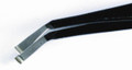 ESD Tweezers, Flat Bent 35deg 3mm Diameter Grip, W - Wiha 44524