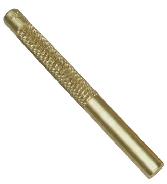 Knurled Brass Drift Punch 7 Length Wright Tool 9M25076 1/2 Mayhew #25076 