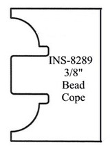 "Cope Door Insert, 3/8"" Bead, Vortex INS-8289" - Vortex INS-8289
