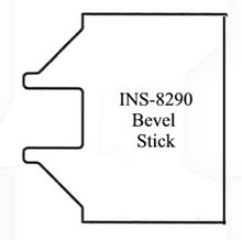 Stick Door Insert, Bevel, Vortex INS-8290 - Vortex INS-8290
