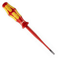 Wera Kraftform 100 Insulated Slotted Screwdriver with Reduced Blade - Wera 05006450002