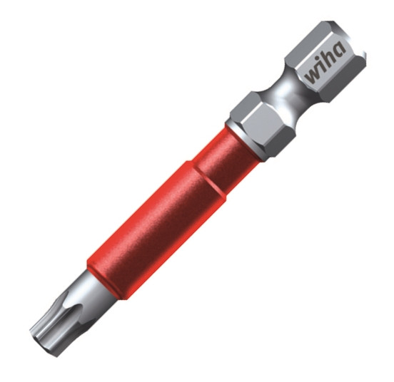 Wiha TerminatorBlue Schlagbohrer-Bits Torx T30, 2 Zoll Länge, 2er Pack - Robuster Bitsatz Für Akkuschrauber & Bohrmaschinen