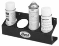 Huot can rack holds four standard aerosol cans