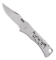 SOG Micron 2.0 Folding Knife, Bead Blasted, Clip Point