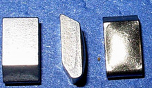 Pallet cutting saw tips, pretinned 3/8" length
